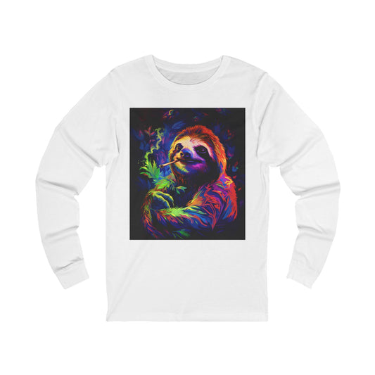 Vibrant Smoking Sloth