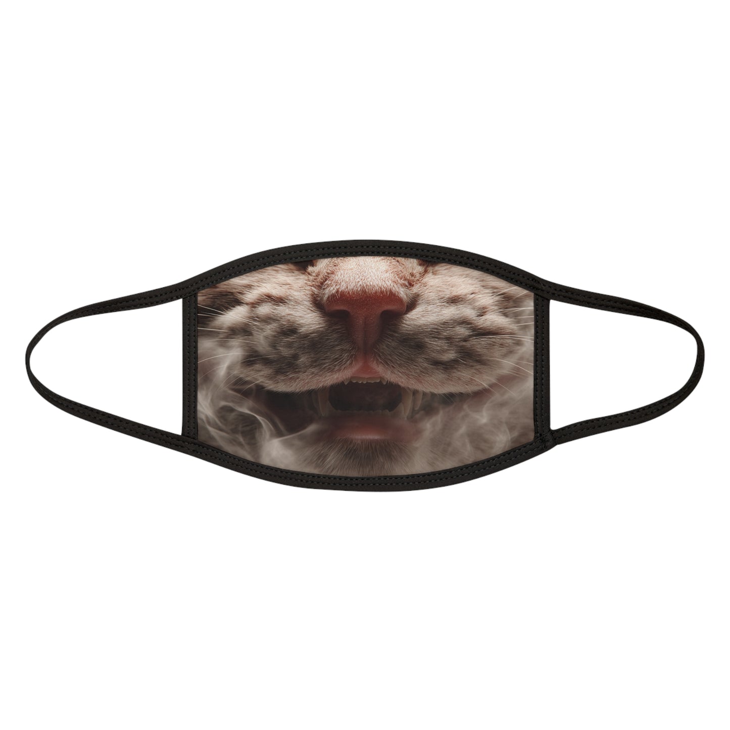 Smokin' Feline Face Mask