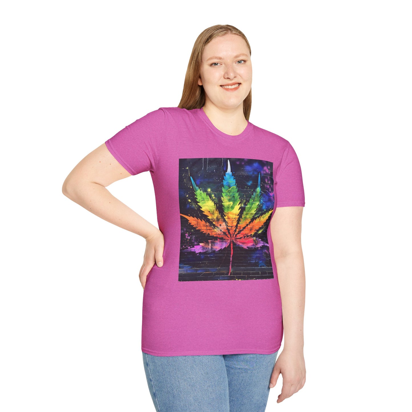 Rainbow Weed Graffiti