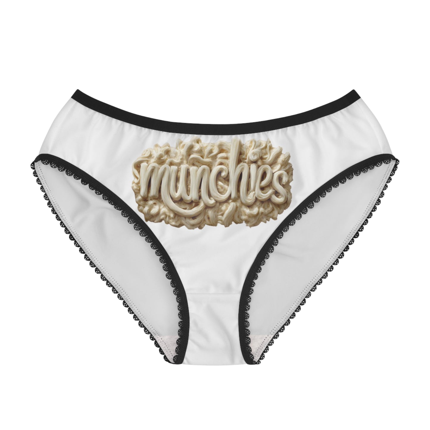 Munchies Women's Briefs | Cute & Comfy Underwear for Food Lovers, Fun Loungewear, Unique Gift Idea, Cheeky Style