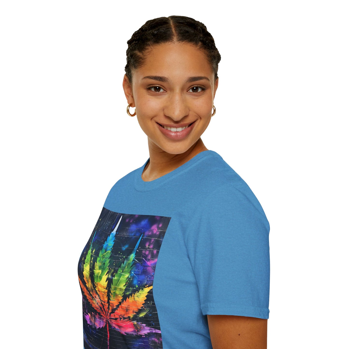 Rainbow Weed Graffiti