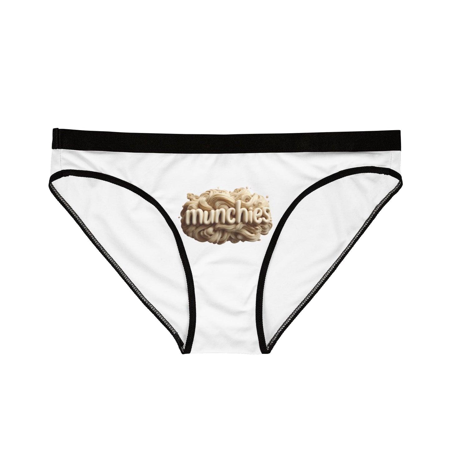 Munchies Women's Underwear, Funny Panties, Quirky Gifts, Comfortable Lingerie, Snack Lover's Gift