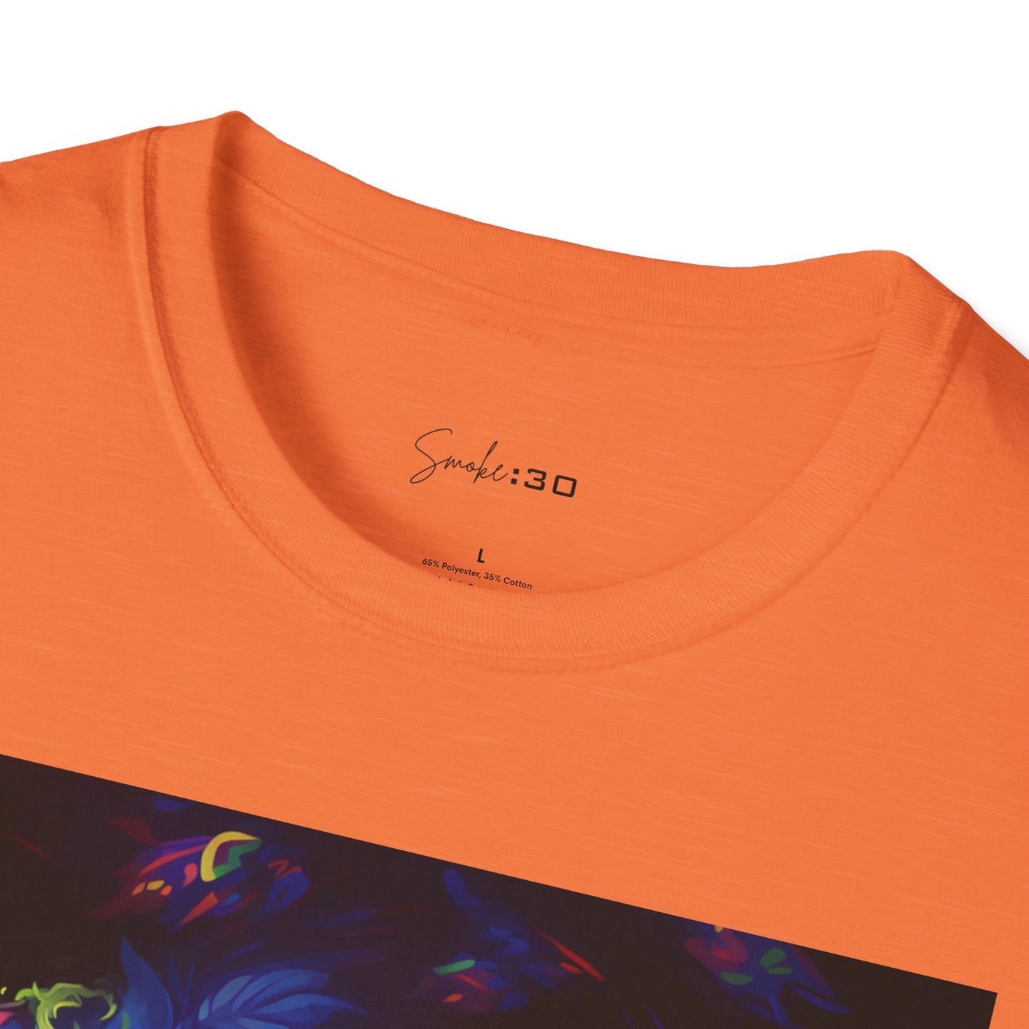 Vibrant Smoking Sloth