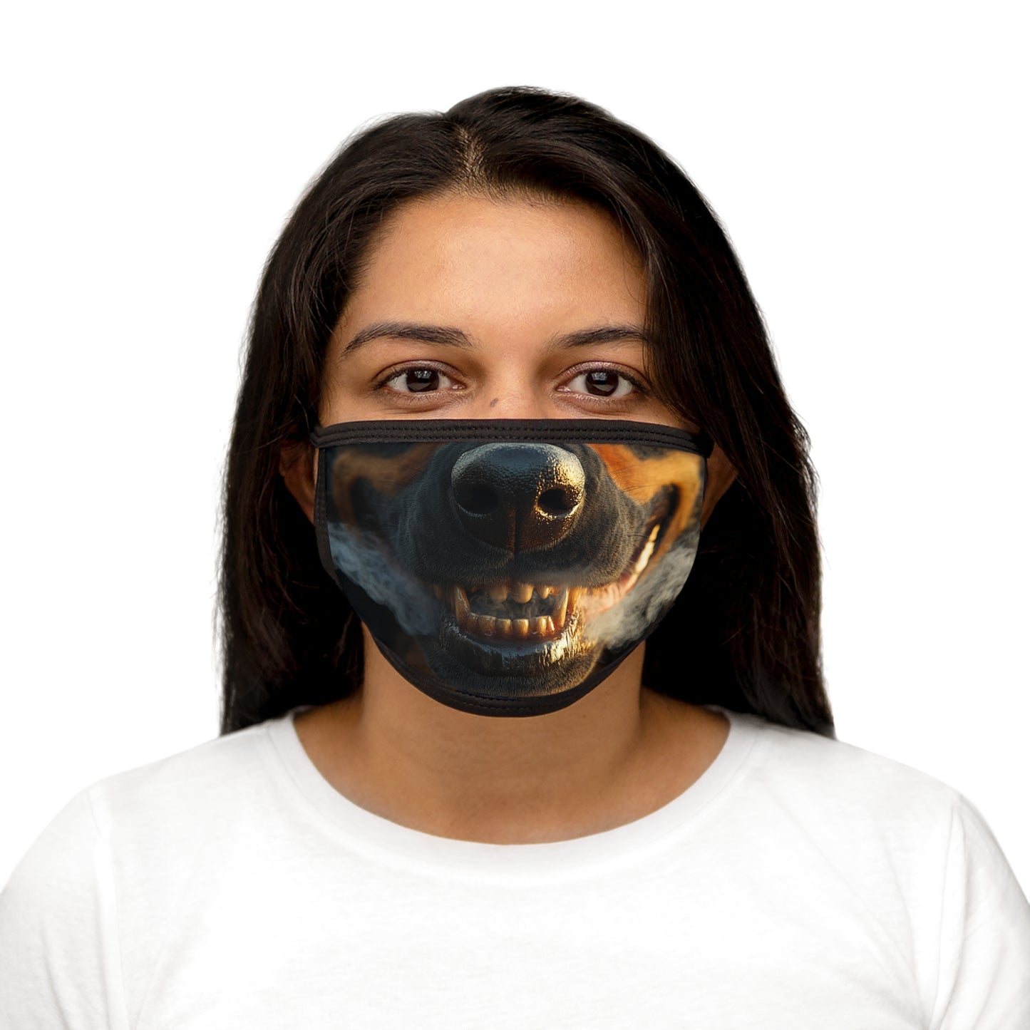 Smokin' Rottweiler Face Mask