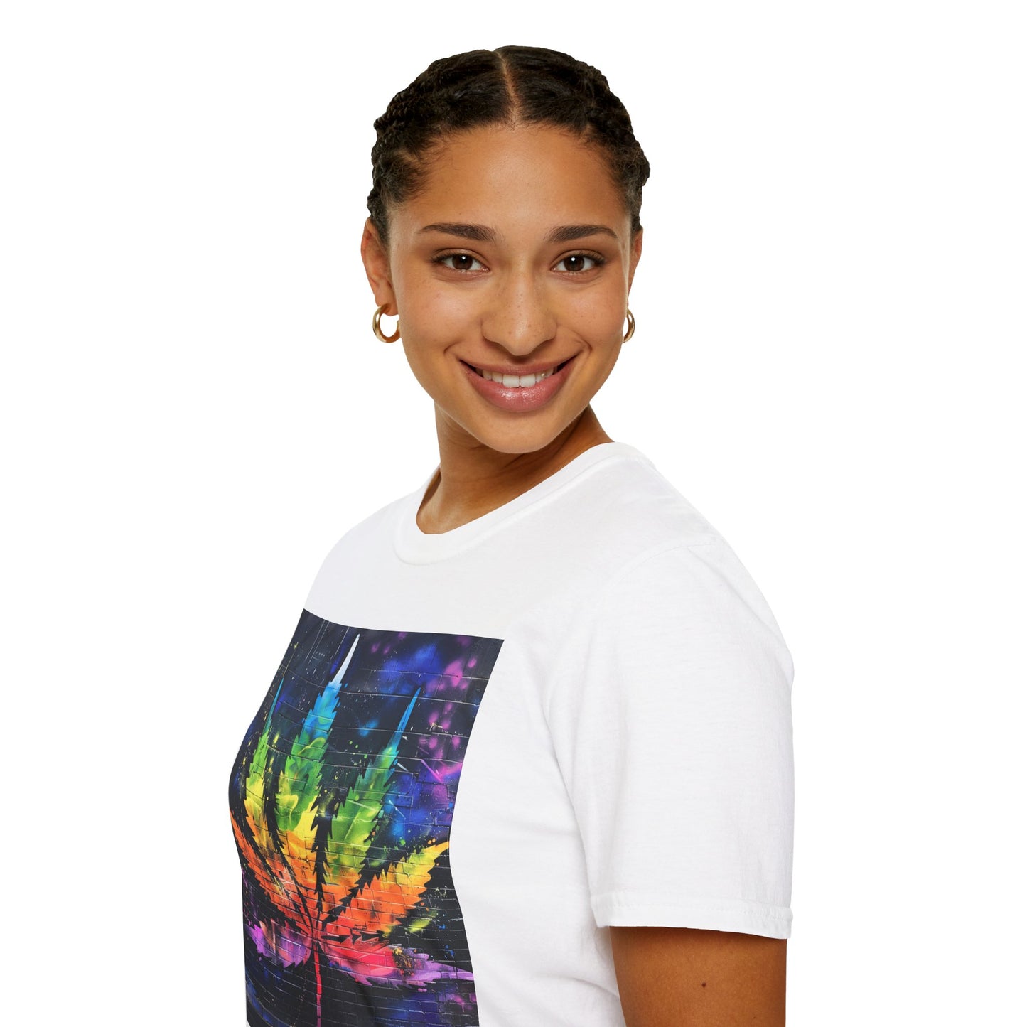 Rainbow Weed Graffiti