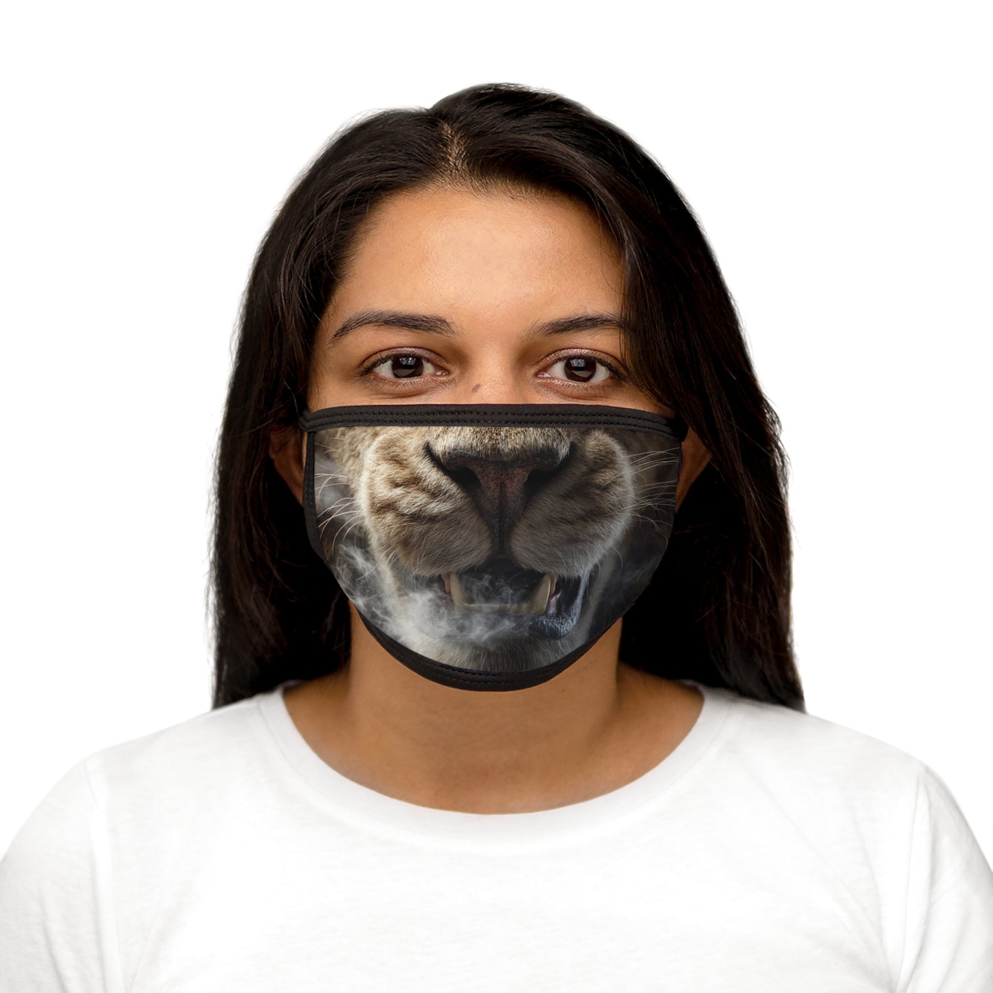 Smokin' Lion Face Mask