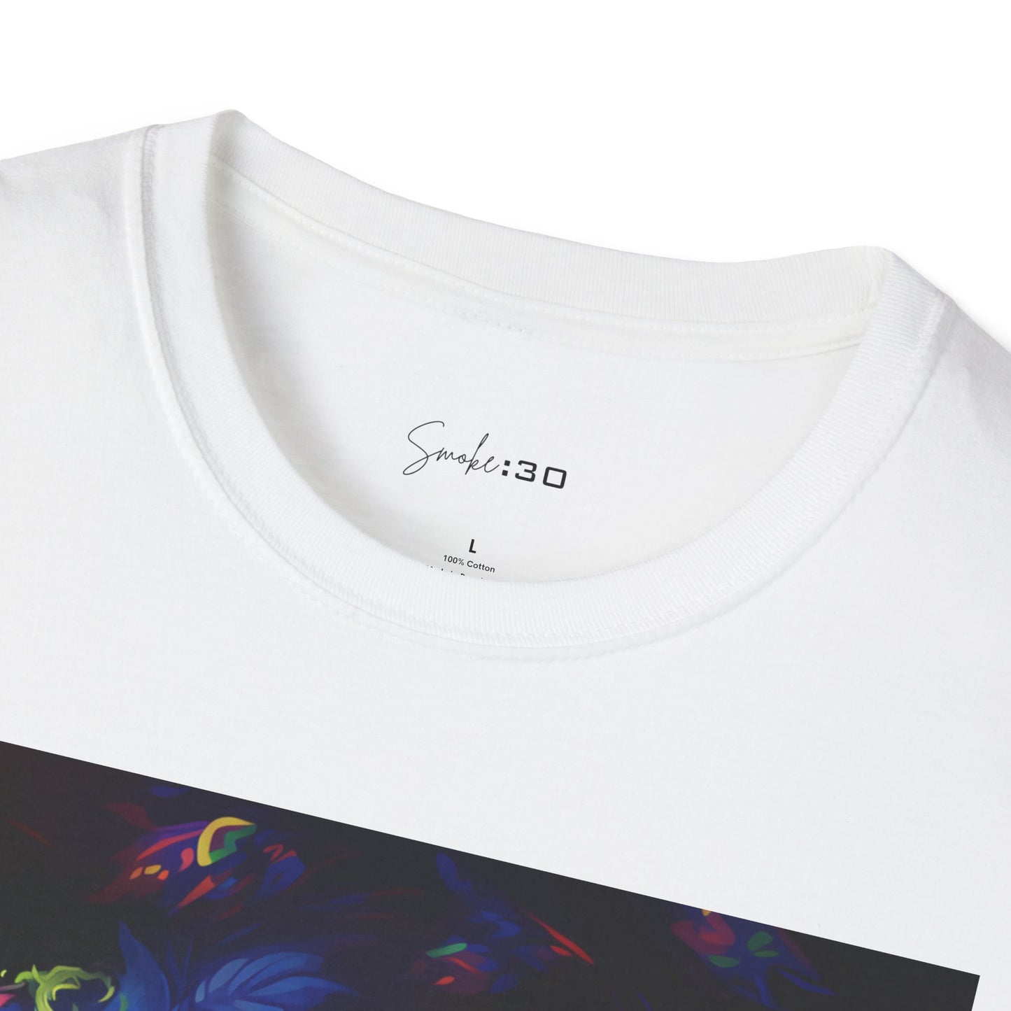 Vibrant Smoking Sloth