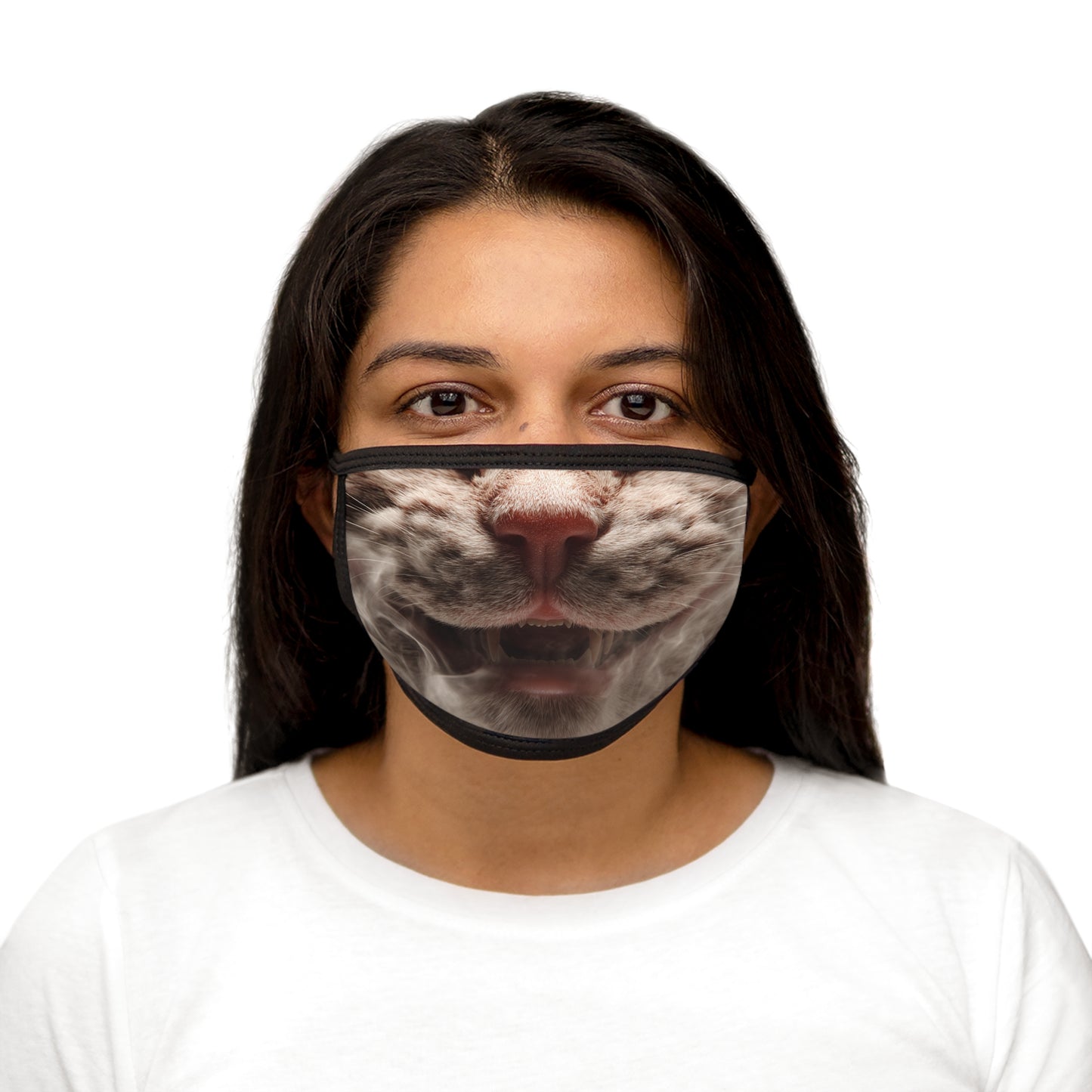 Smokin' Feline Face Mask