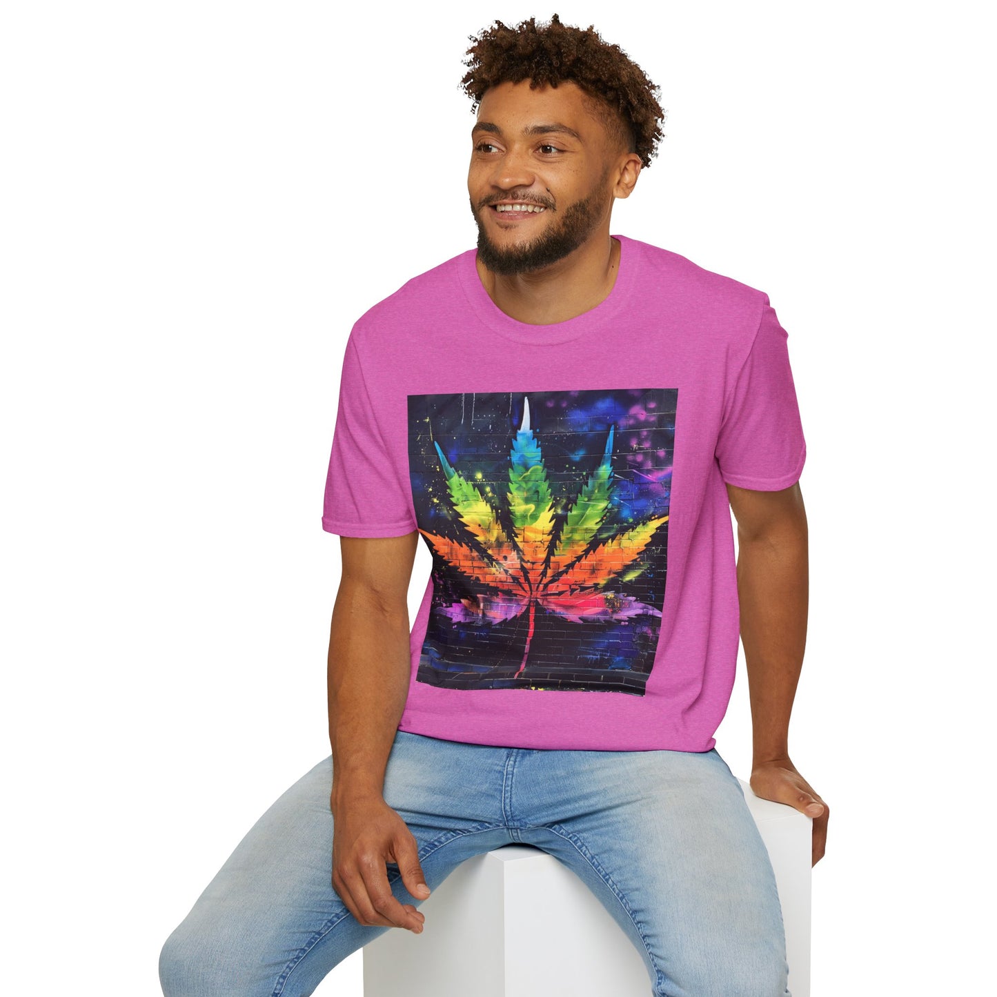 Rainbow Weed Graffiti