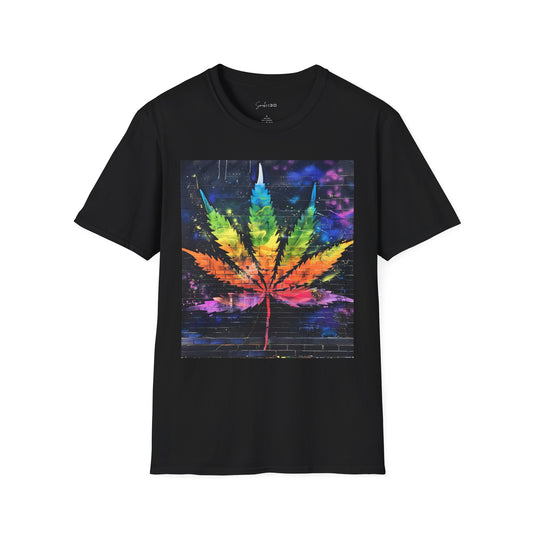 Rainbow Weed Graffiti