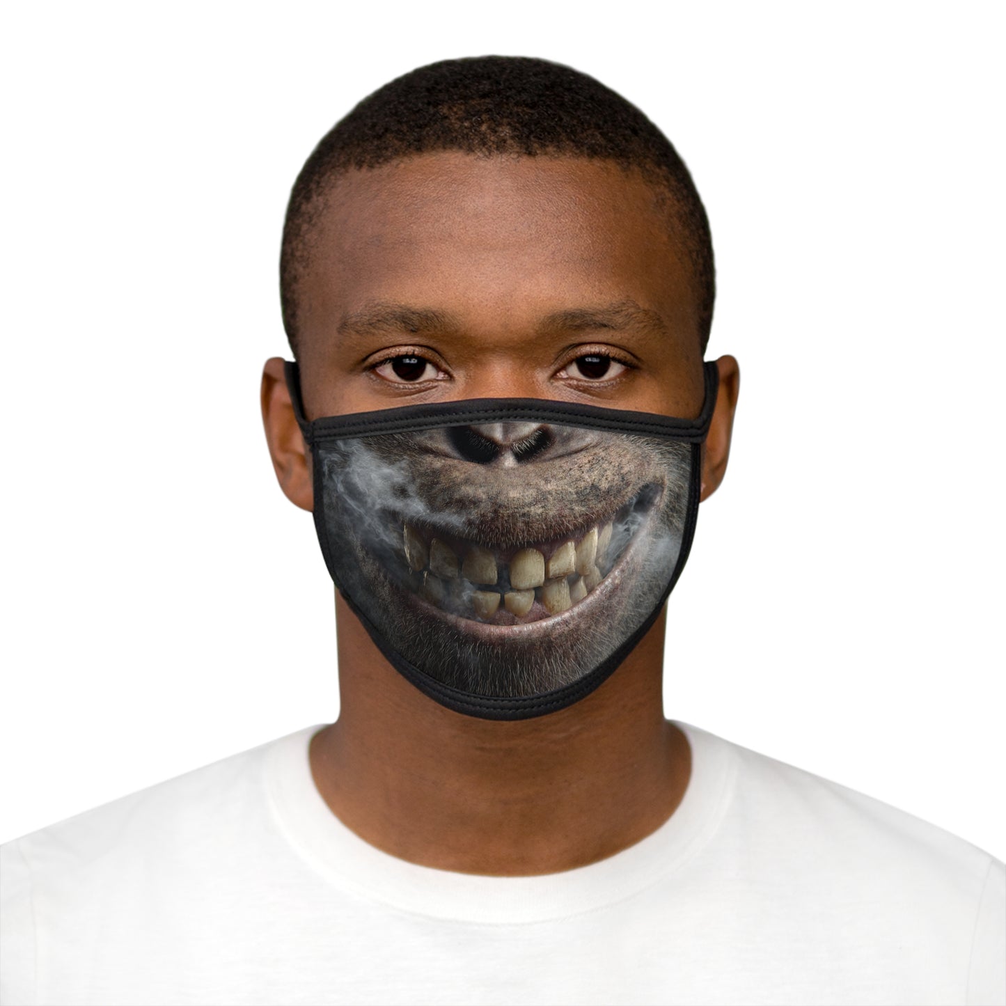 Smokin' Chimp Face Mask