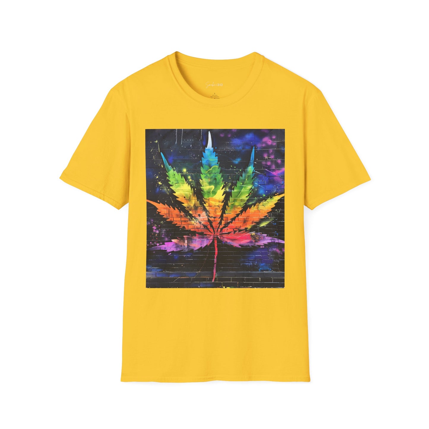 Rainbow Weed Graffiti