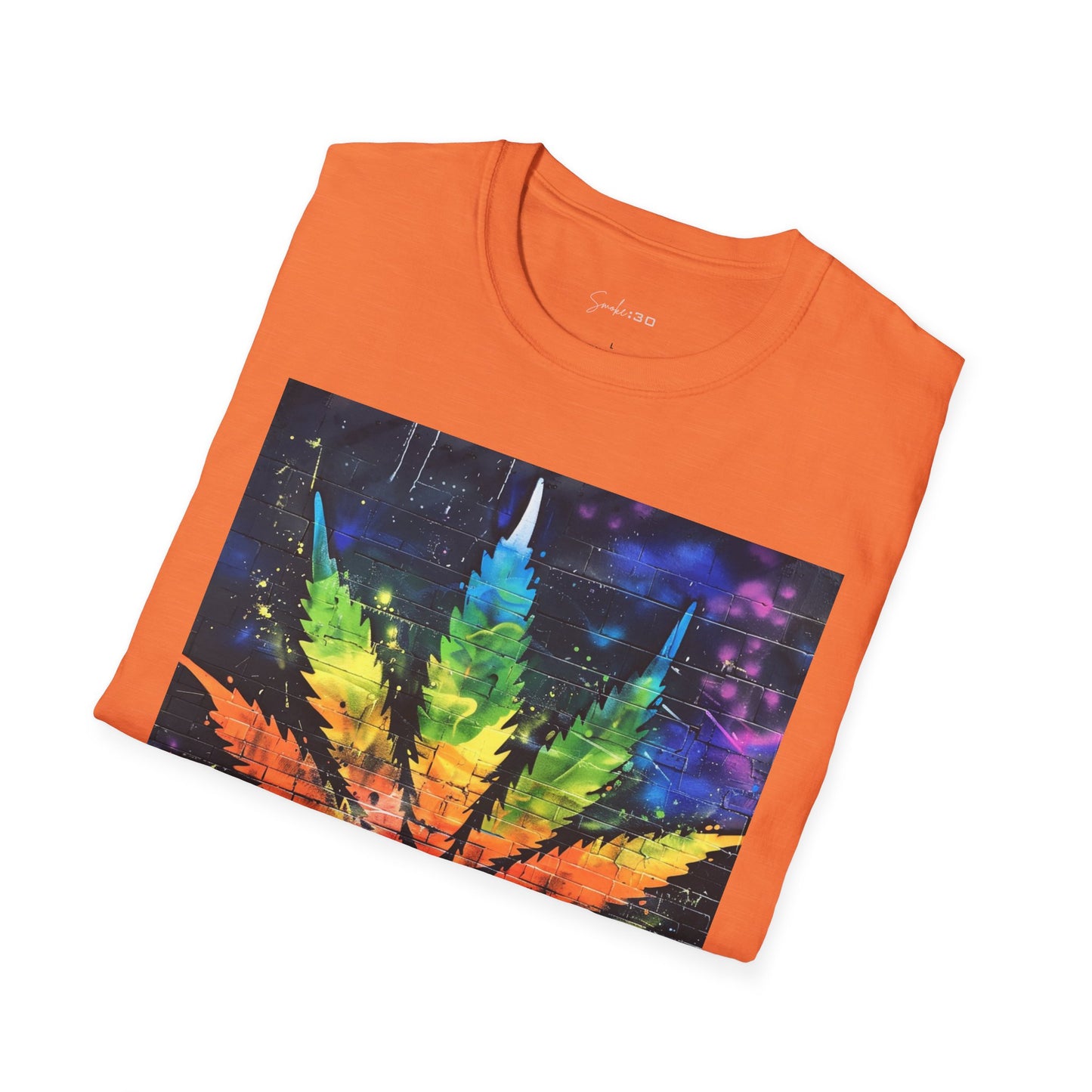 Rainbow Weed Graffiti