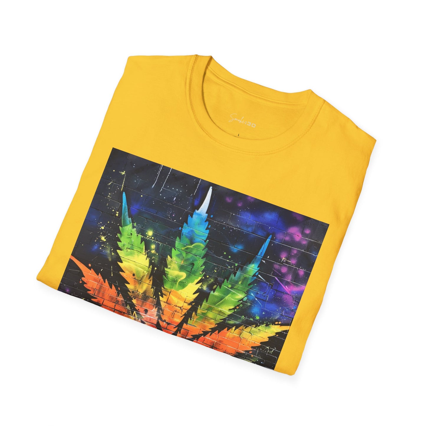 Rainbow Weed Graffiti