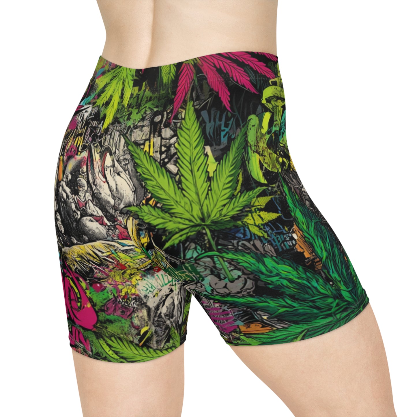 Women's Biker Shorts (AOP)