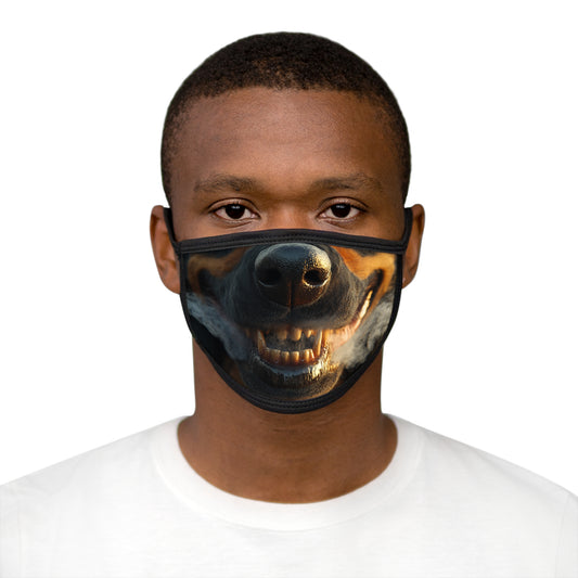 Smokin' Rottweiler Face Mask