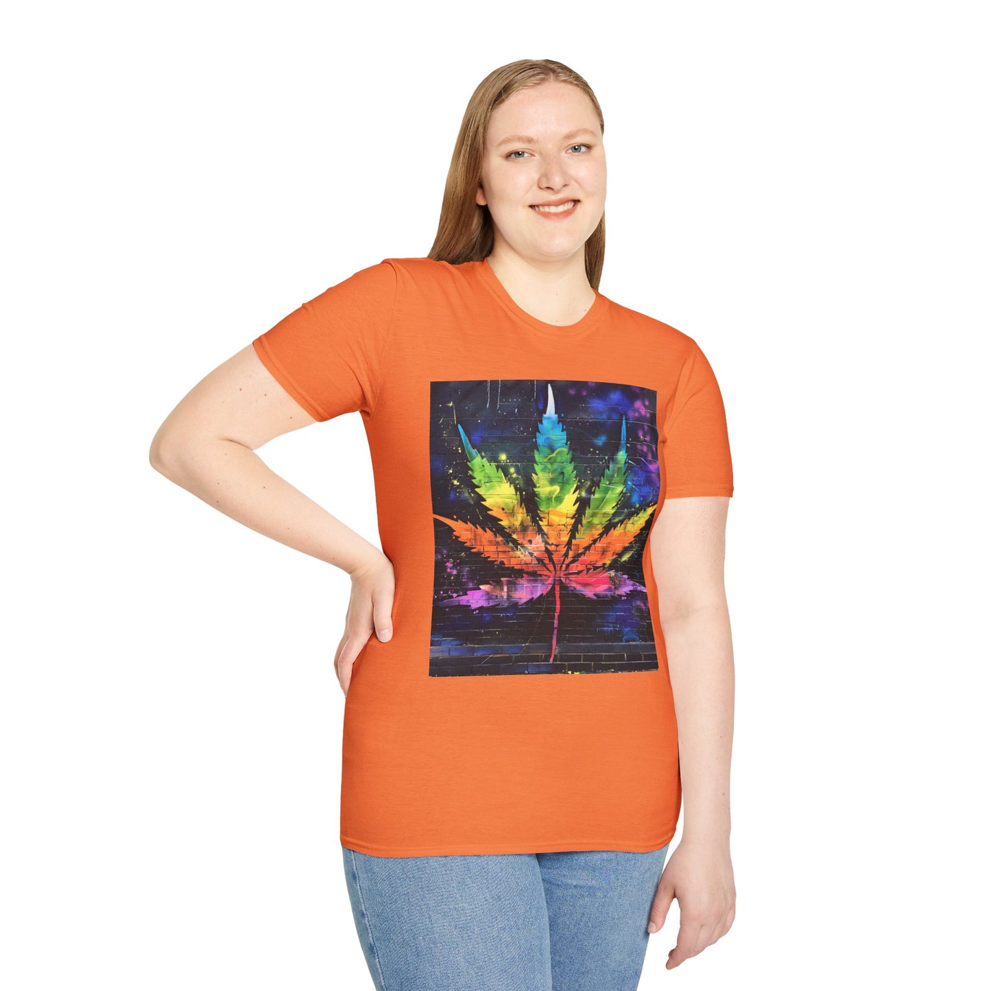 Rainbow Weed Graffiti