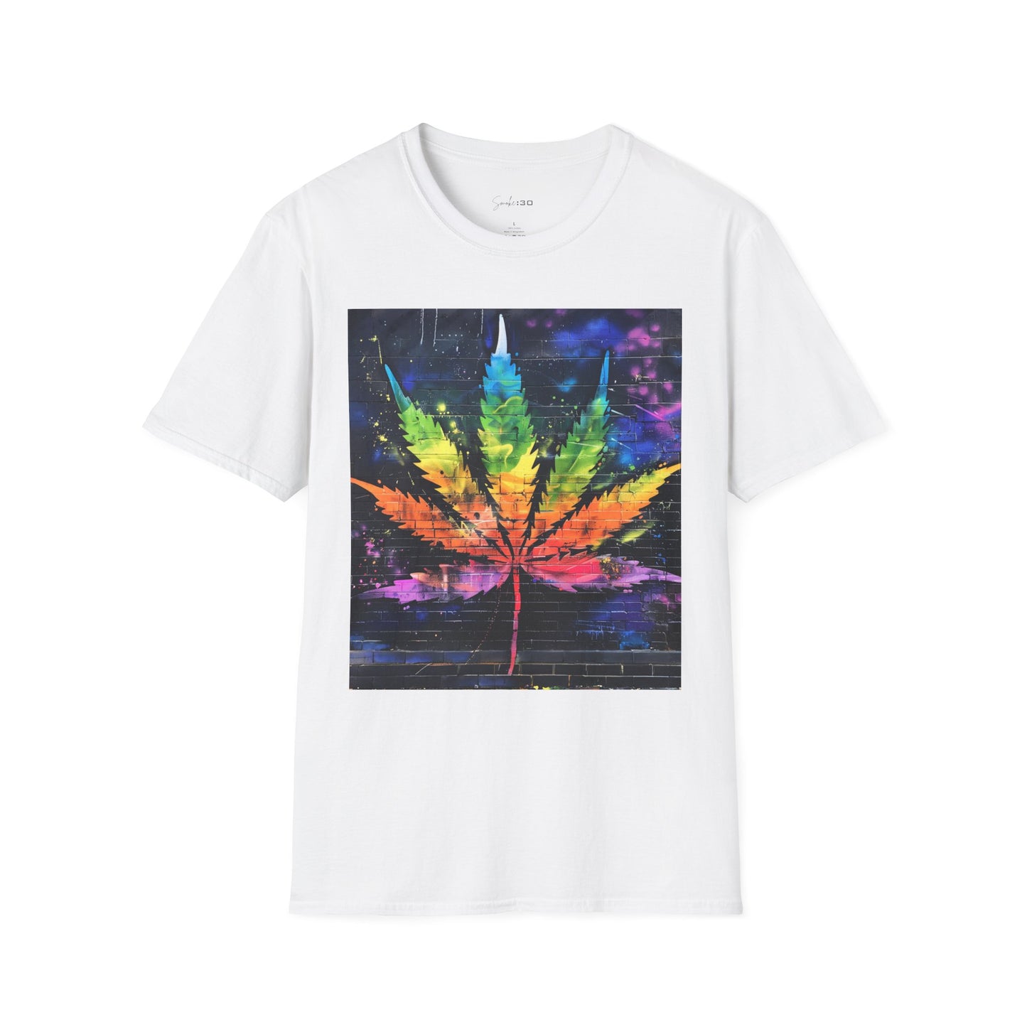 Rainbow Weed Graffiti