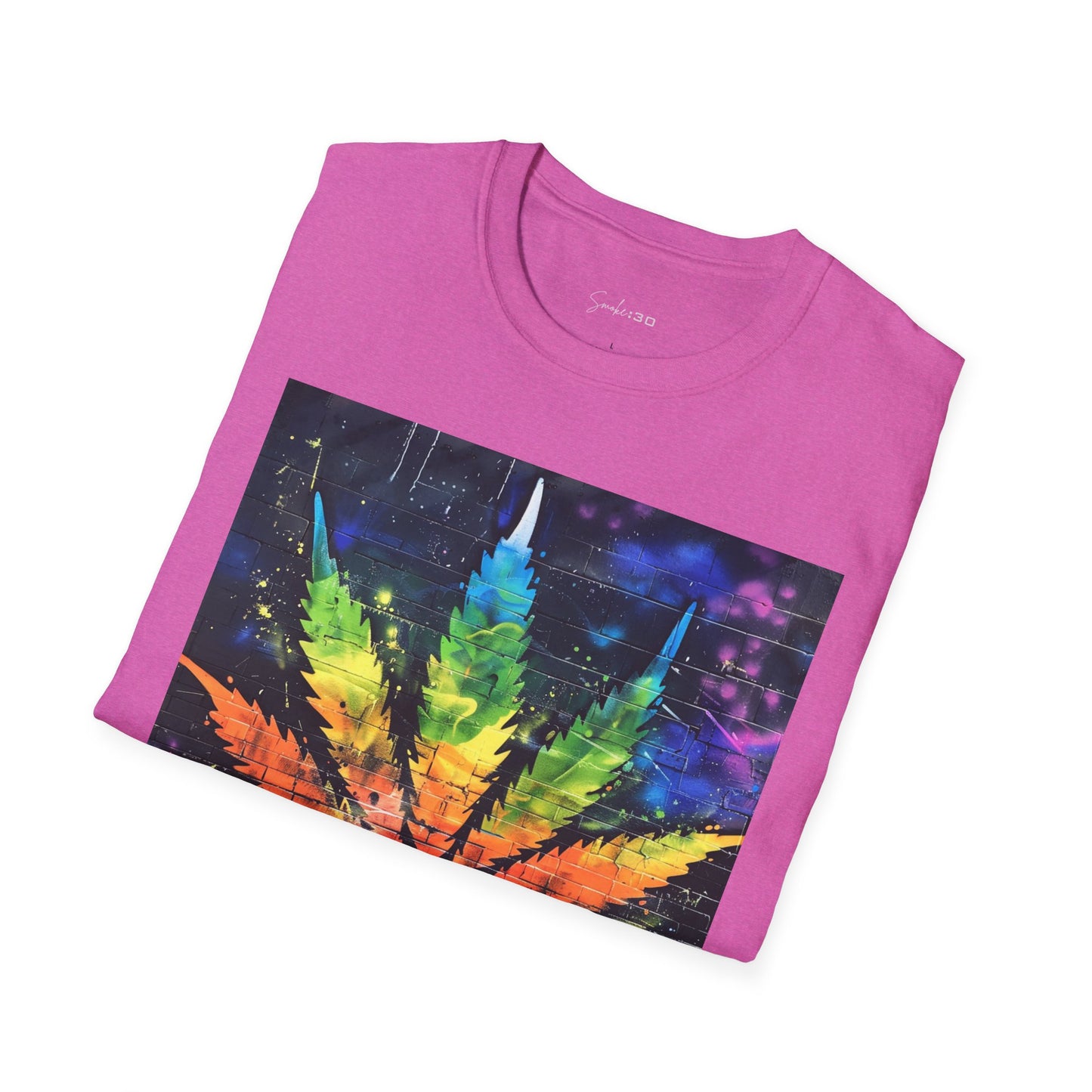 Rainbow Weed Graffiti